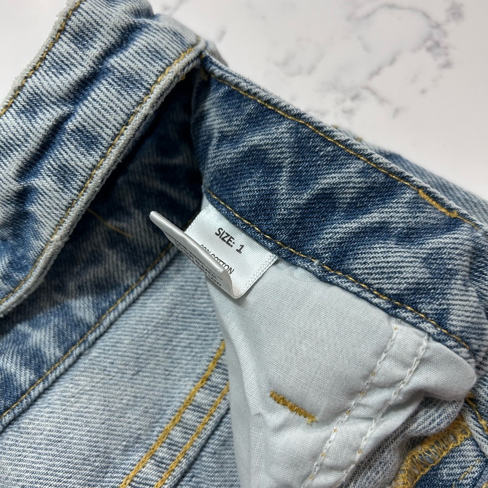 ❥𝖥𝖠𝖲𝖧𝖨𝖮𝖭𝗡𝗢𝗩𝗔: Keep Looking Waistband Straight Leg Jeans - Picture 11 of 12